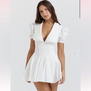 House of CB White Mini Dress
